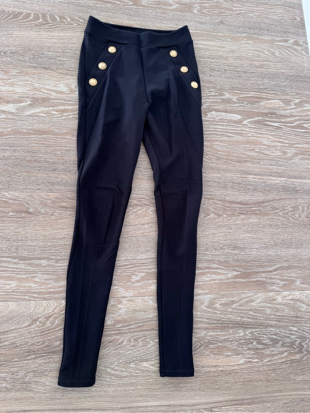 Balmain Black Leggings XS